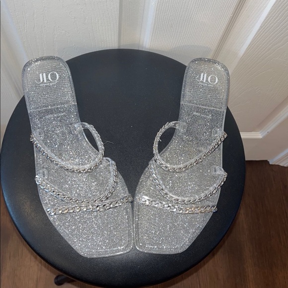 jlo jelly sandals
